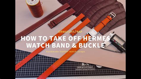 how to clean hermes leather watch band|Hermes watch band replacement.